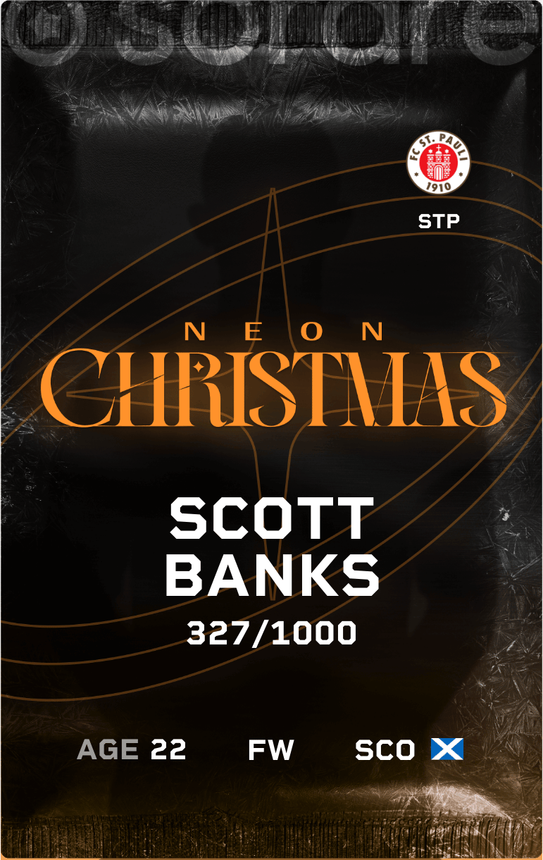 Scott Banks 2024-25 • Limited 327/1000