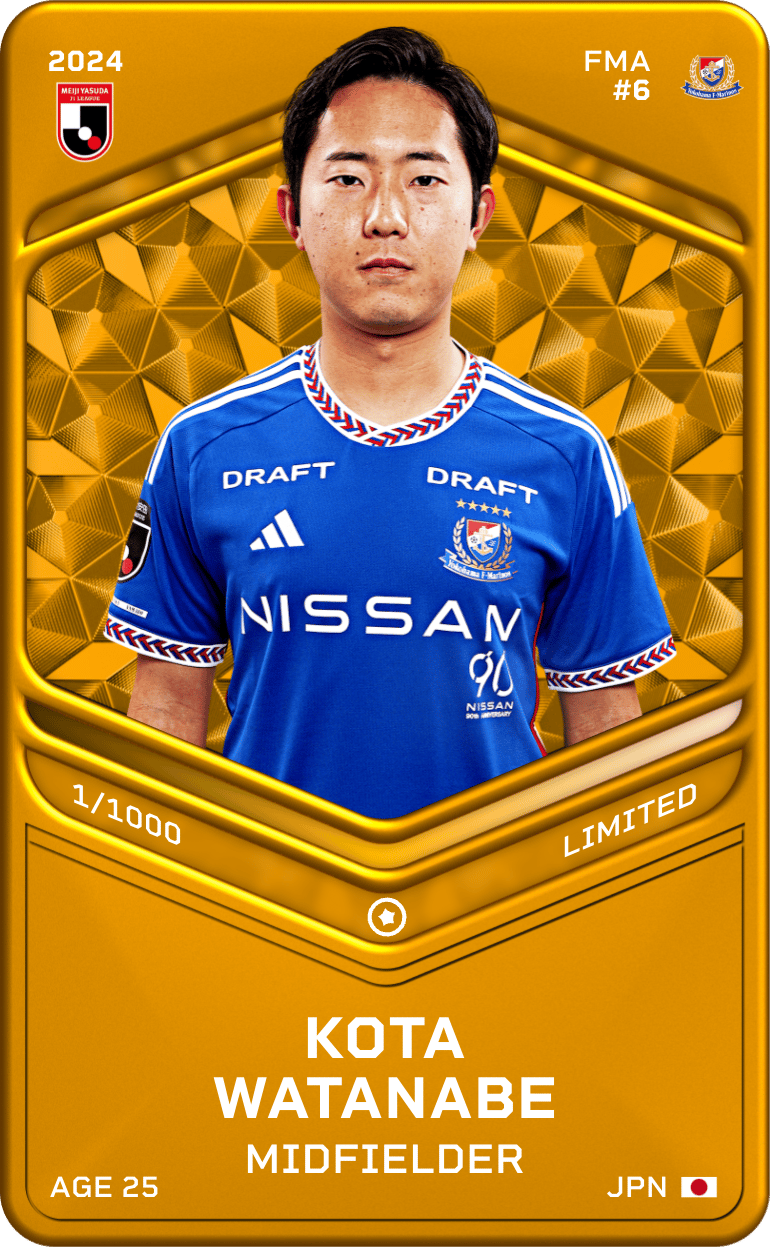 Kota Watanabe 2024-25 • Limited 1/1000