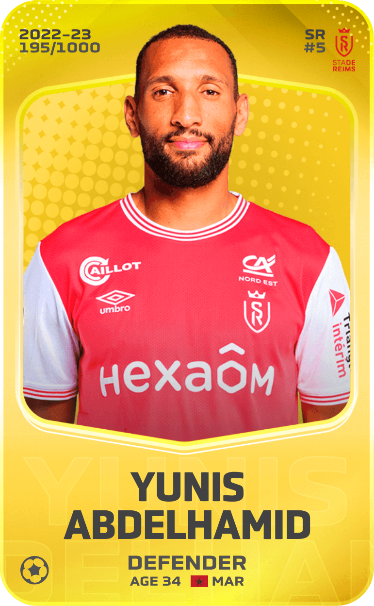 Yunis Abdelhamid 2022-23 • Limited 195/1000
