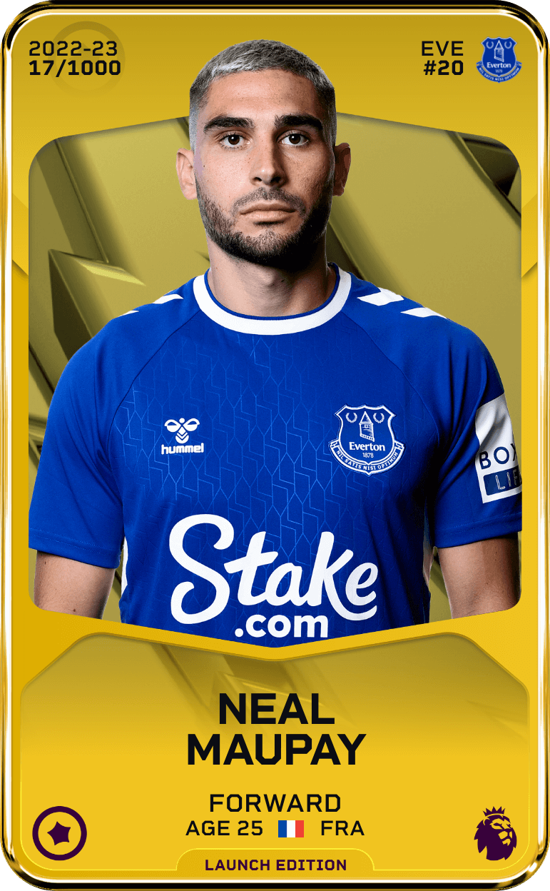 Neal Maupay 2022-23 • Limited 17/1000