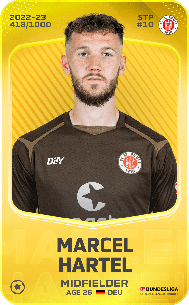 Marcel Hartel 2022-23 • Limited 418/1000