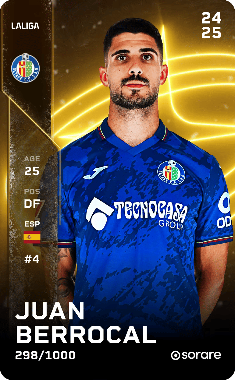 Juan Berrocal 2024-25 • Limited 298/1000