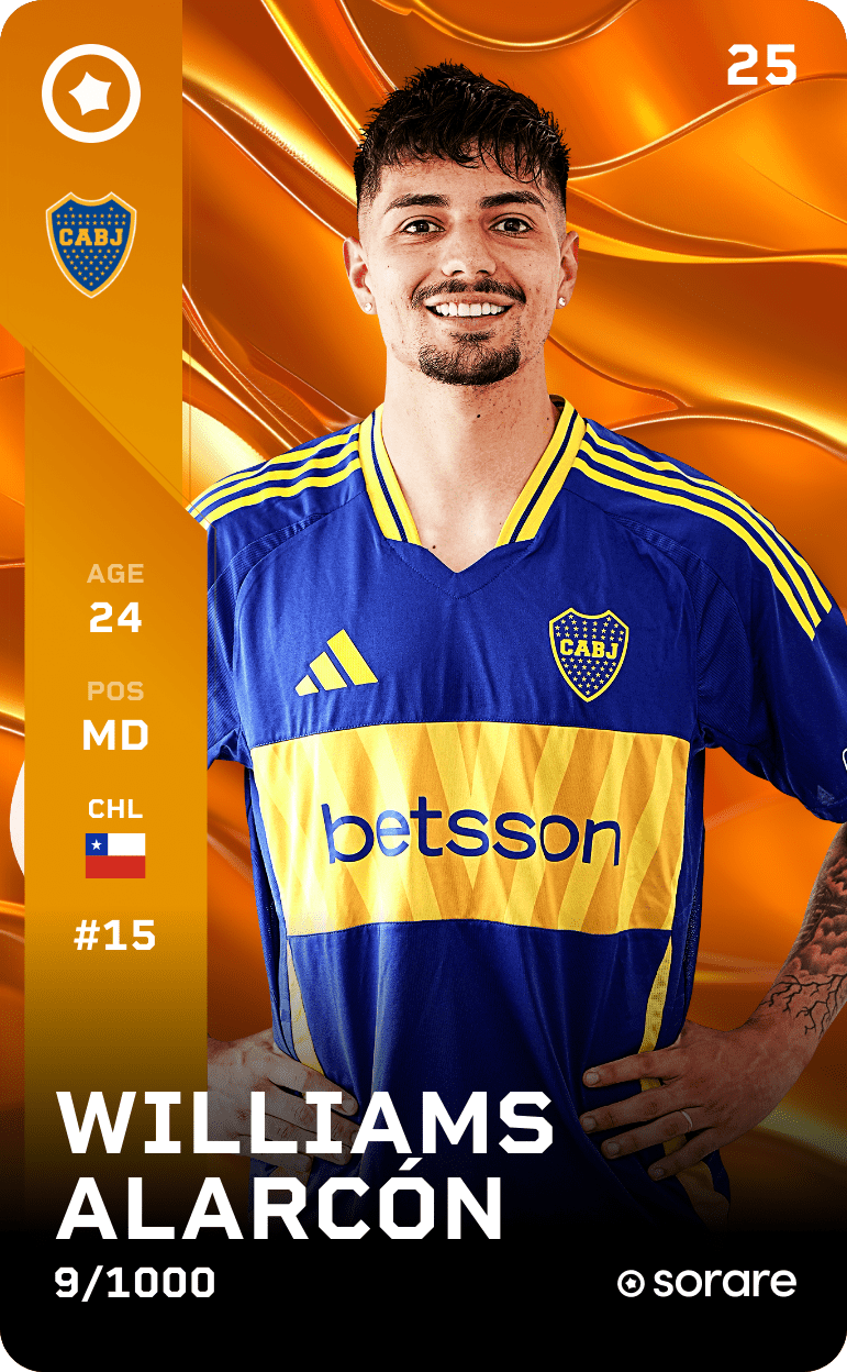 Williams Alarcón 2025-26 • Limited 9/1000