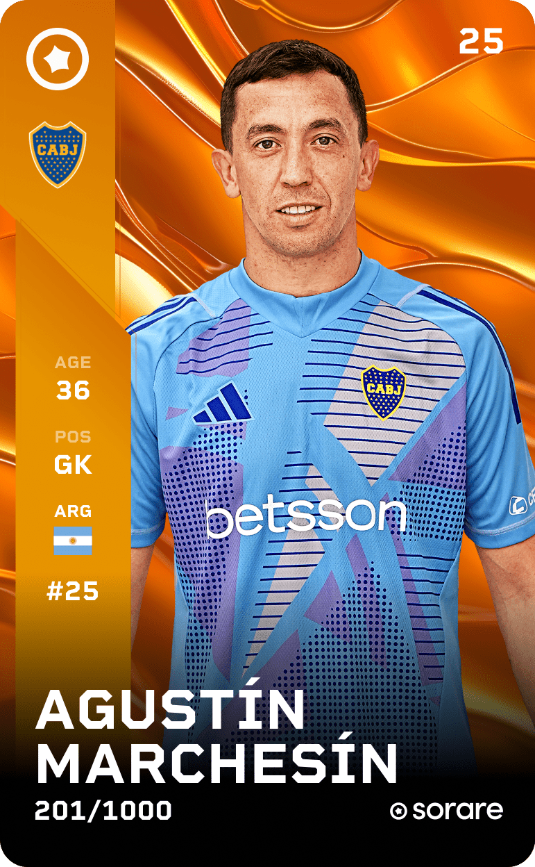 Agustín Marchesín 2025-26 • Limited 201/1000