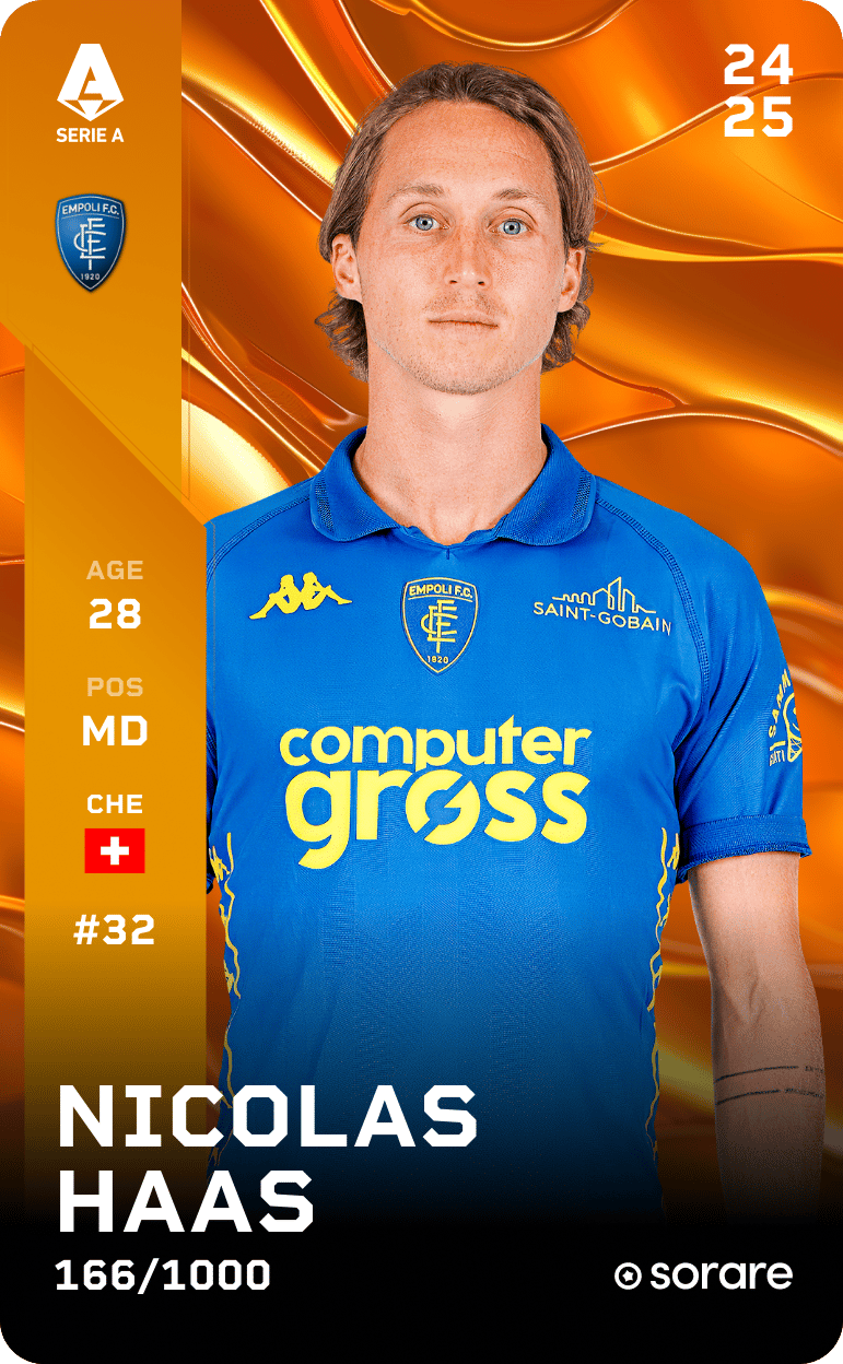 Nicolas Haas 2024-25 • Limited 166/1000