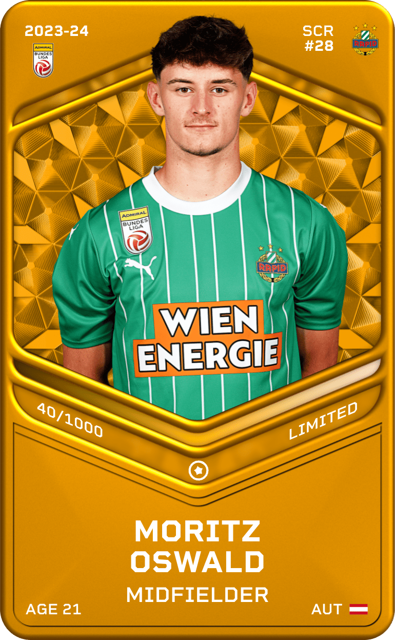Moritz Oswald 2023-24 • Limited 40/1000