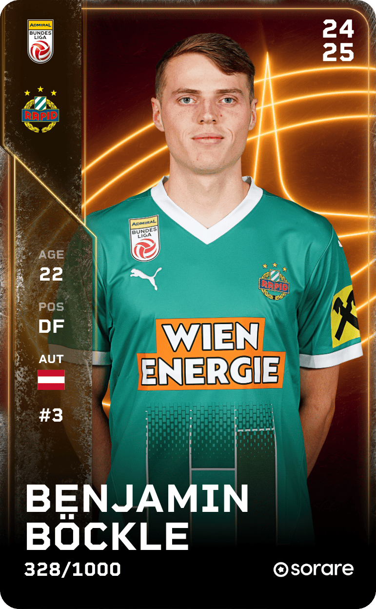 Benjamin Böckle 2024-25 • Limited 328/1000