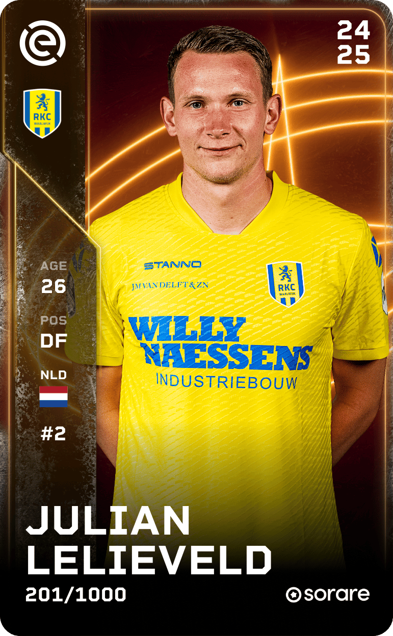 Julian Lelieveld 2024-25 • Limited 201/1000