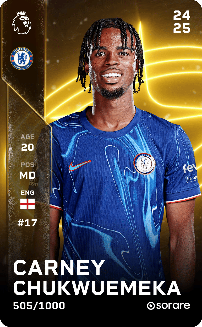 Carney Chukwuemeka 2024-25 • Limited 505/1000