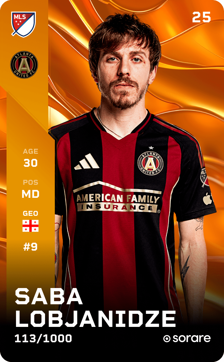 Saba Lobjanidze 2025-26 • Limited 113/1000