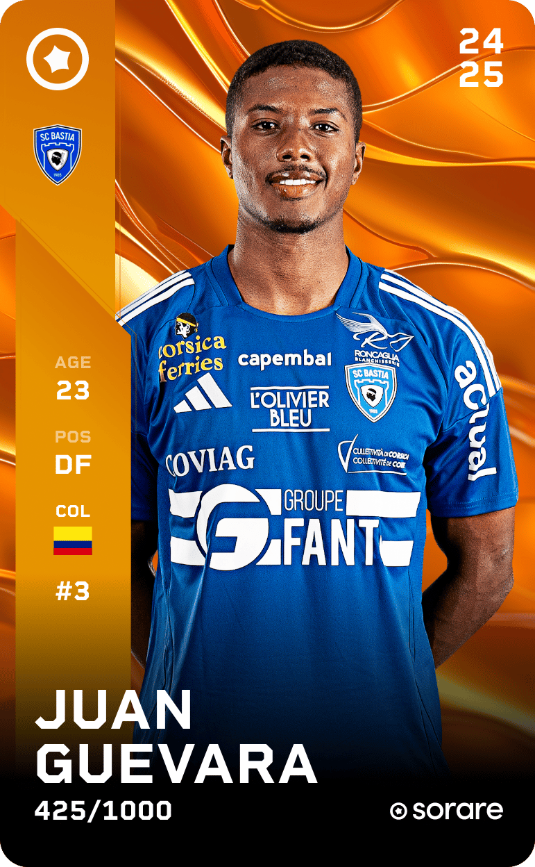 Juan Guevara 2024-25 • Limited 425/1000