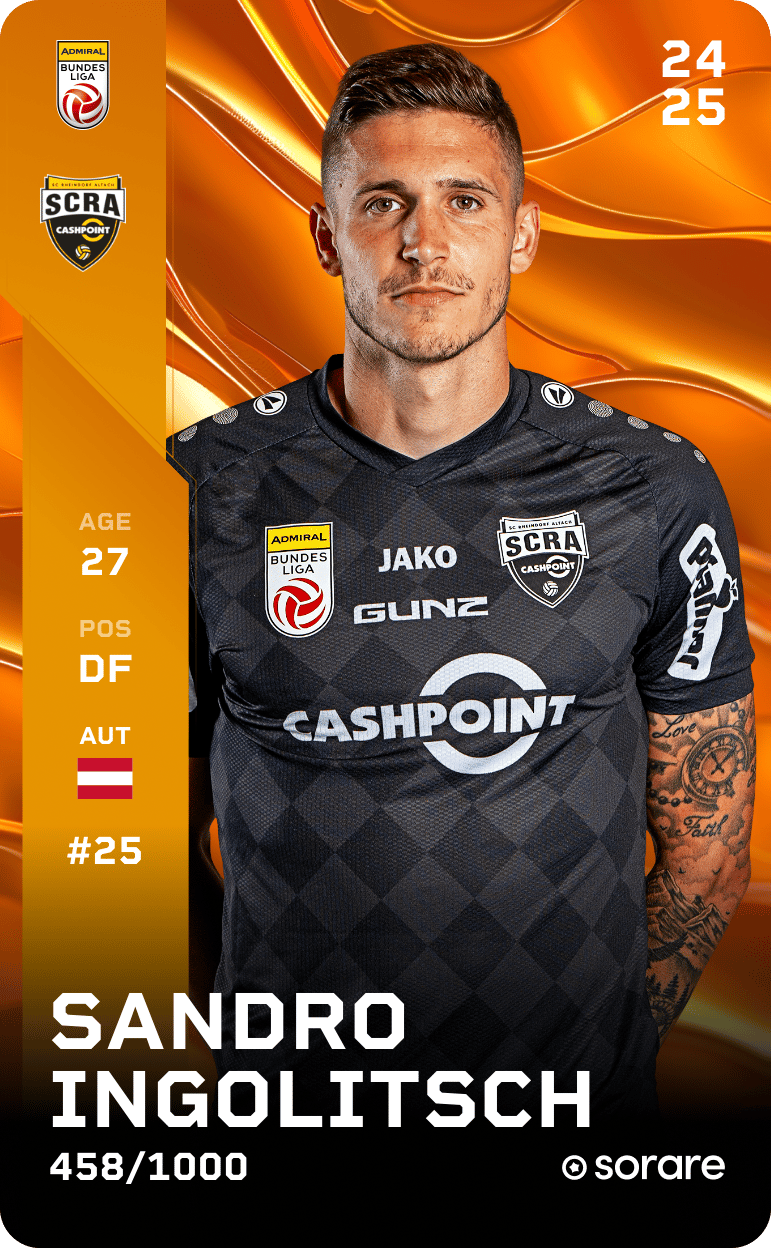 Sandro Ingolitsch 2024-25 • Limited 458/1000