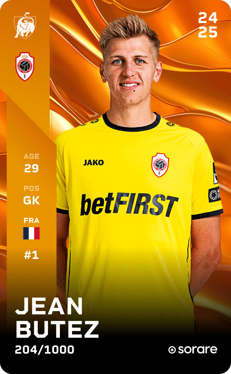 Jean Butez 2024-25 • Limited 204/1000