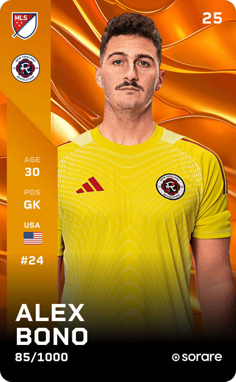 Alex Bono 2025-26 • Limited 85/1000