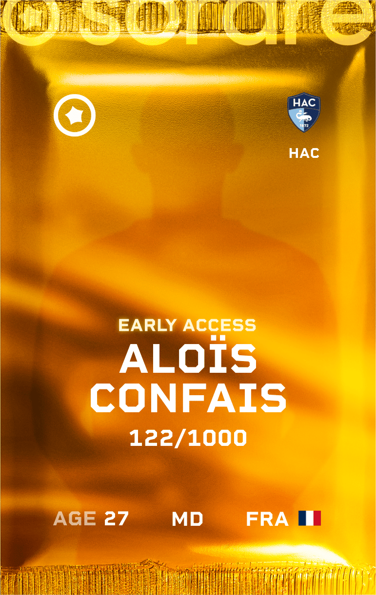 Aloïs Confais 2024-25 • Limited 122/1000