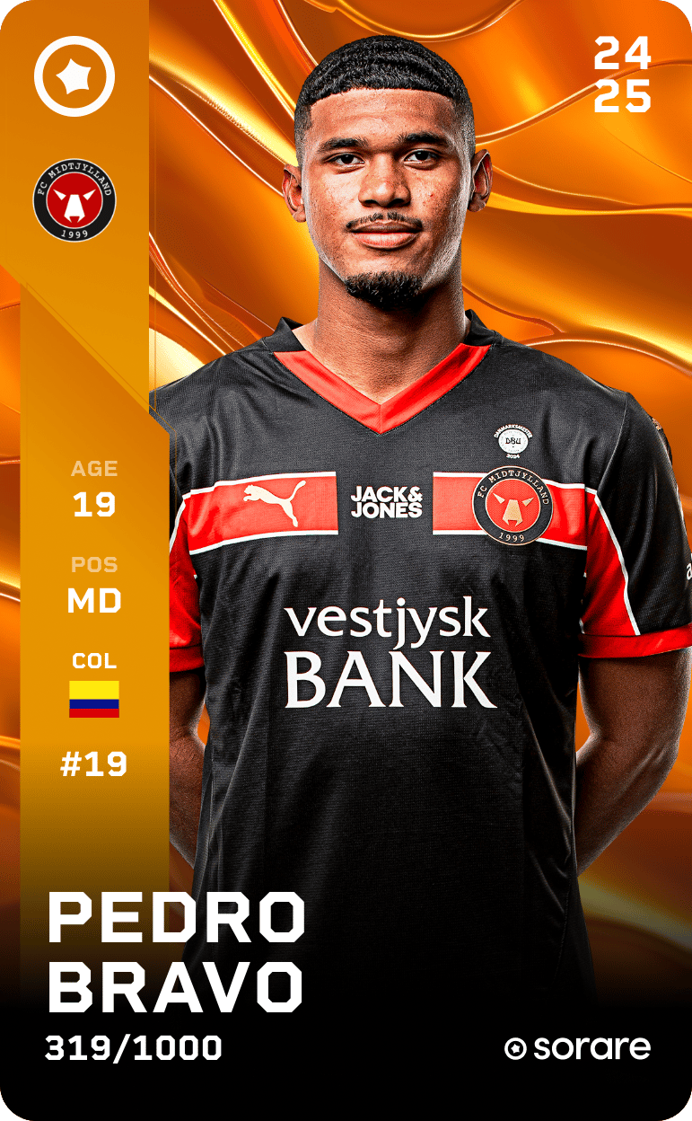 Pedro Bravo 2024-25 • Limited 319/1000