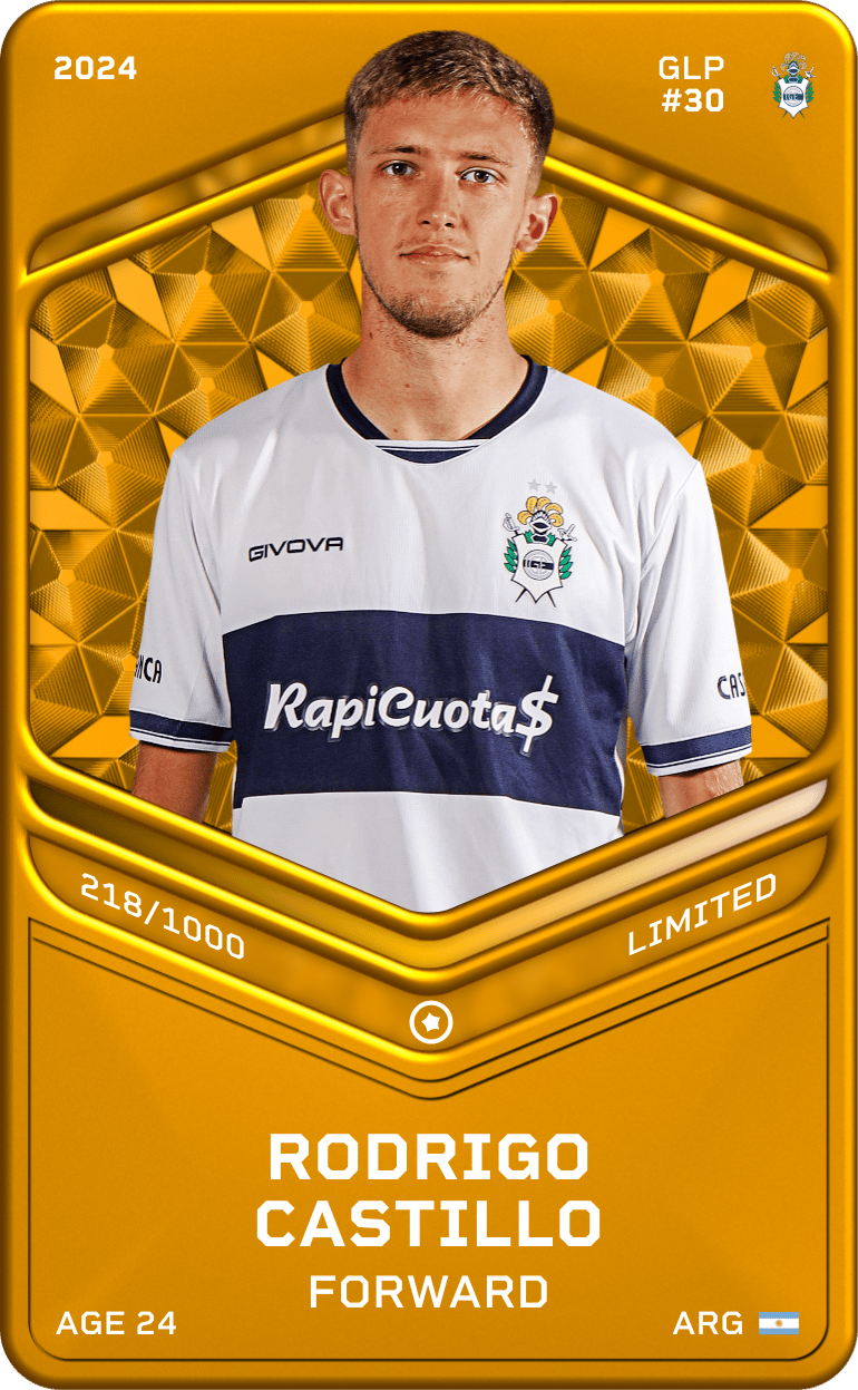 Rodrigo Castillo 2024-25 • Limited 218/1000
