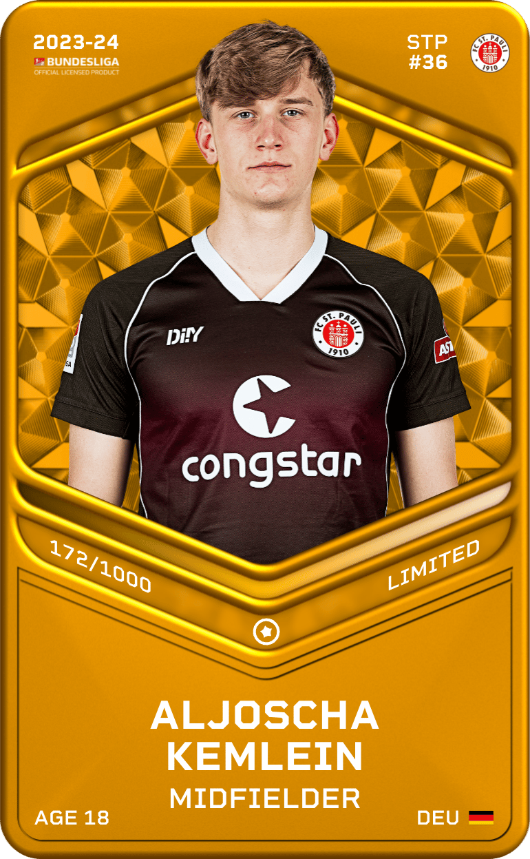 Aljoscha Kemlein 2023-24 • Limited 172/1000