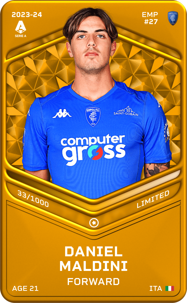 Daniel Maldini 2023-24 • Limited 33/1000