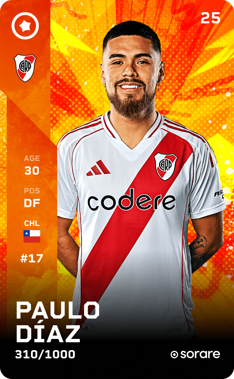 Paulo Díaz 2025-26 • Limited 310/1000