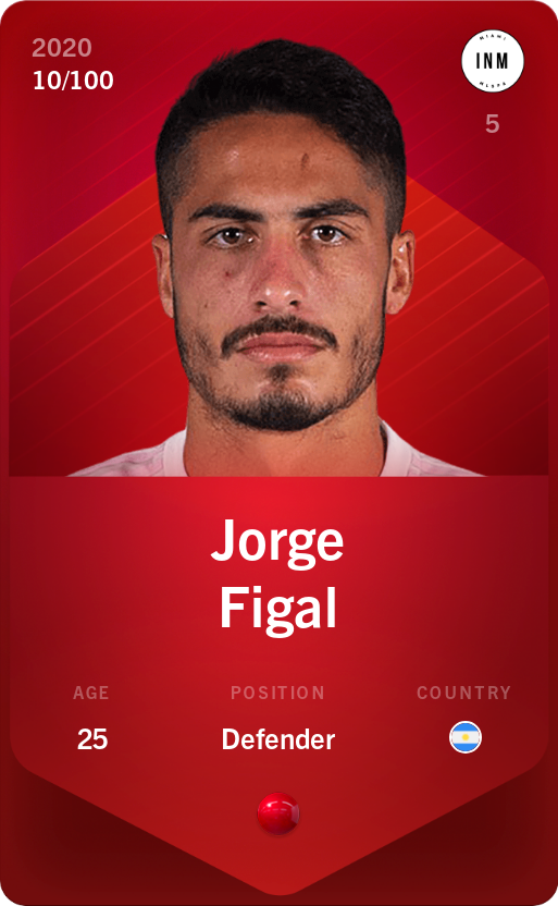 Sorare - Sorare Official - Jorge Figal 2020-21 • Rare 10/100 - NFT # 25006546714978716660121709859499887767817880318766134771279952223275212811789