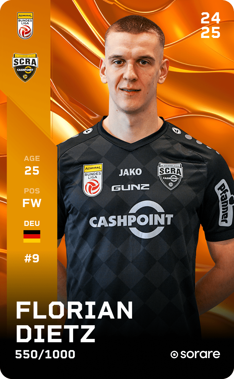 Florian Dietz 2024-25 • Limited 550/1000