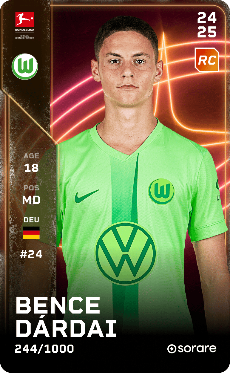 Bence Dárdai 2024-25 • Limited 244/1000