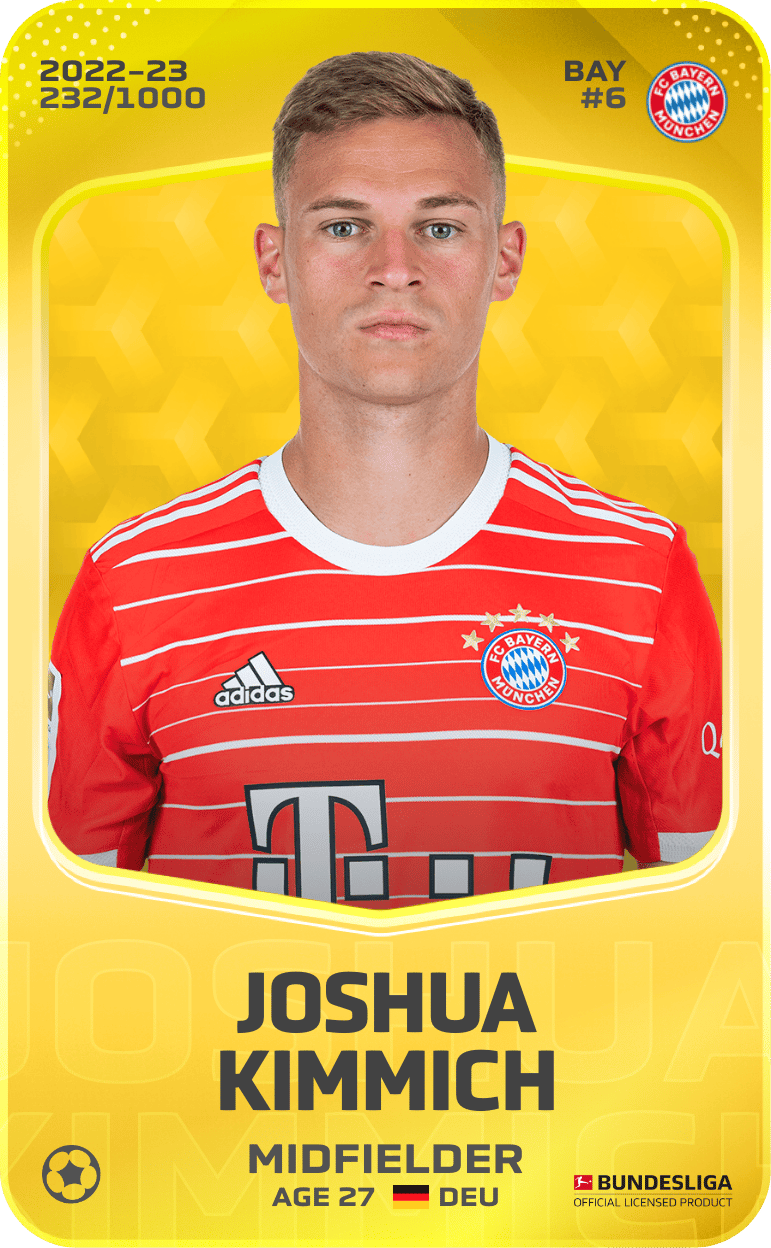 Joshua Kimmich 2022-23 • Limited 232/1000