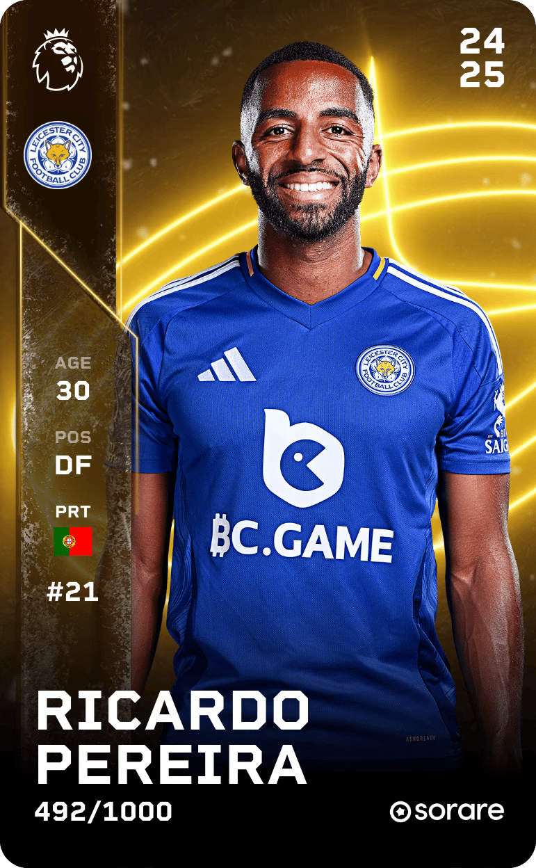Ricardo Pereira 2024-25 • Limited 492/1000