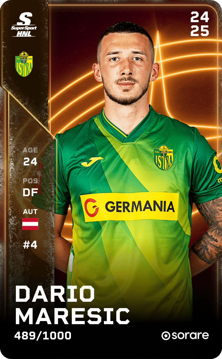 Dario Maresic 2024-25 • Limited 489/1000