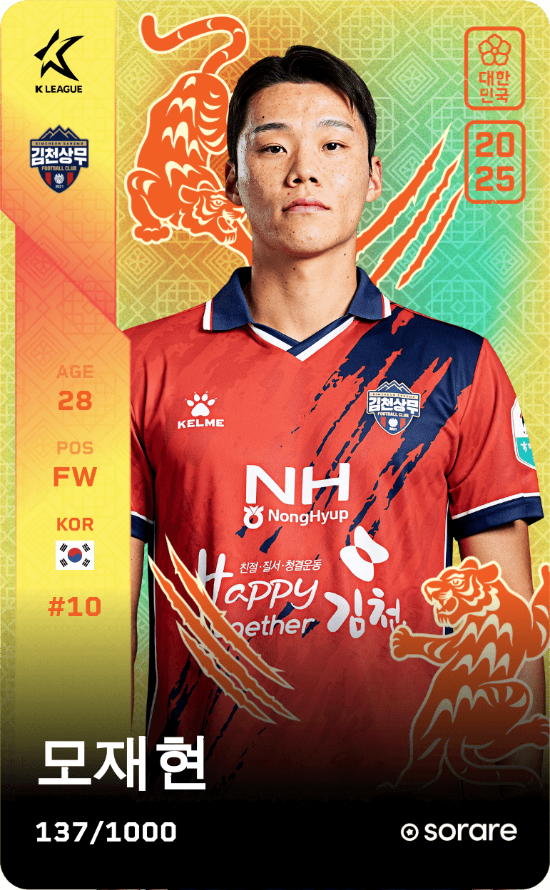 Mo Jae-Hyeon 2025-26 • Limited 137/1000