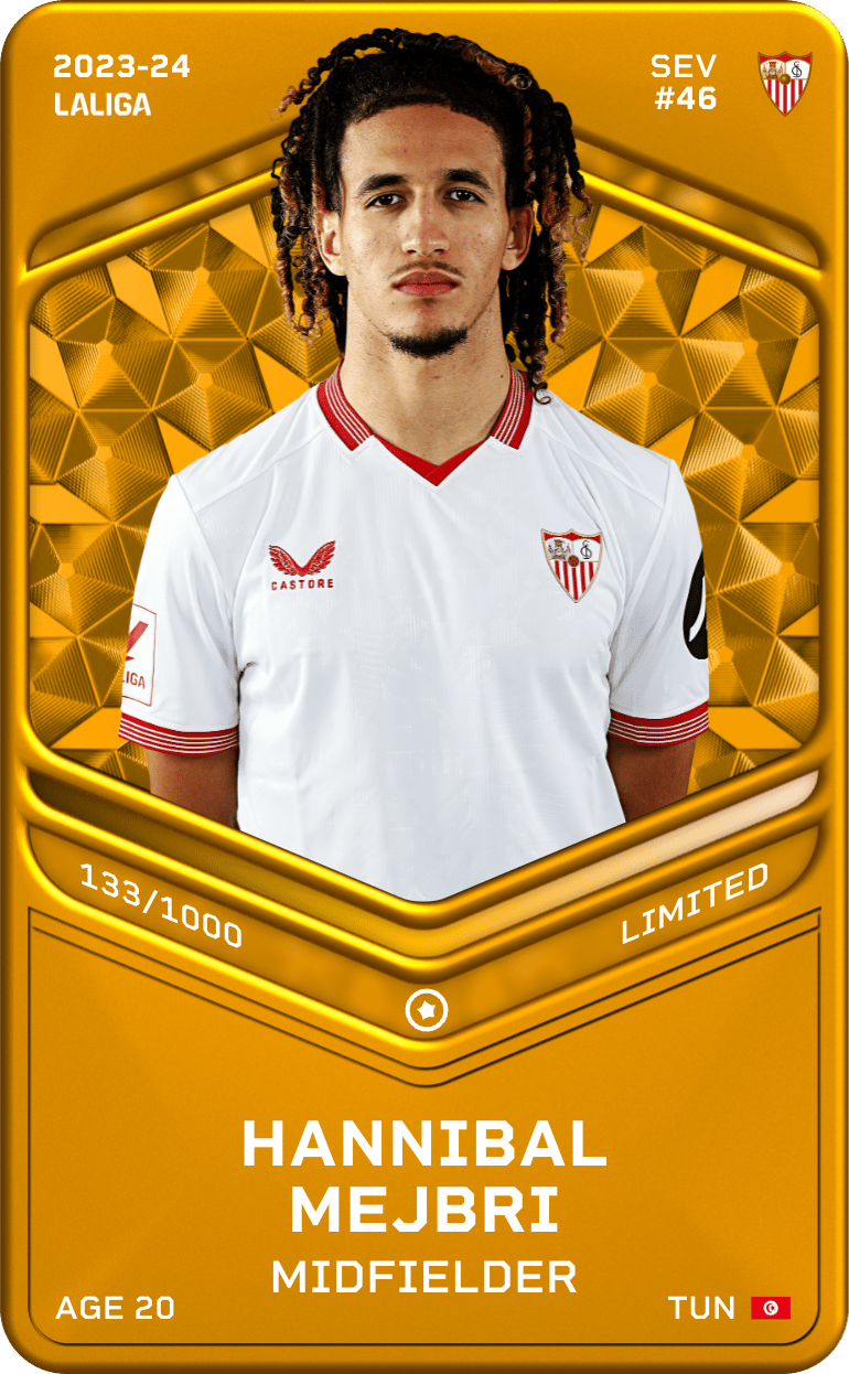 Hannibal Mejbri 2023-24 • Limited 133/1000