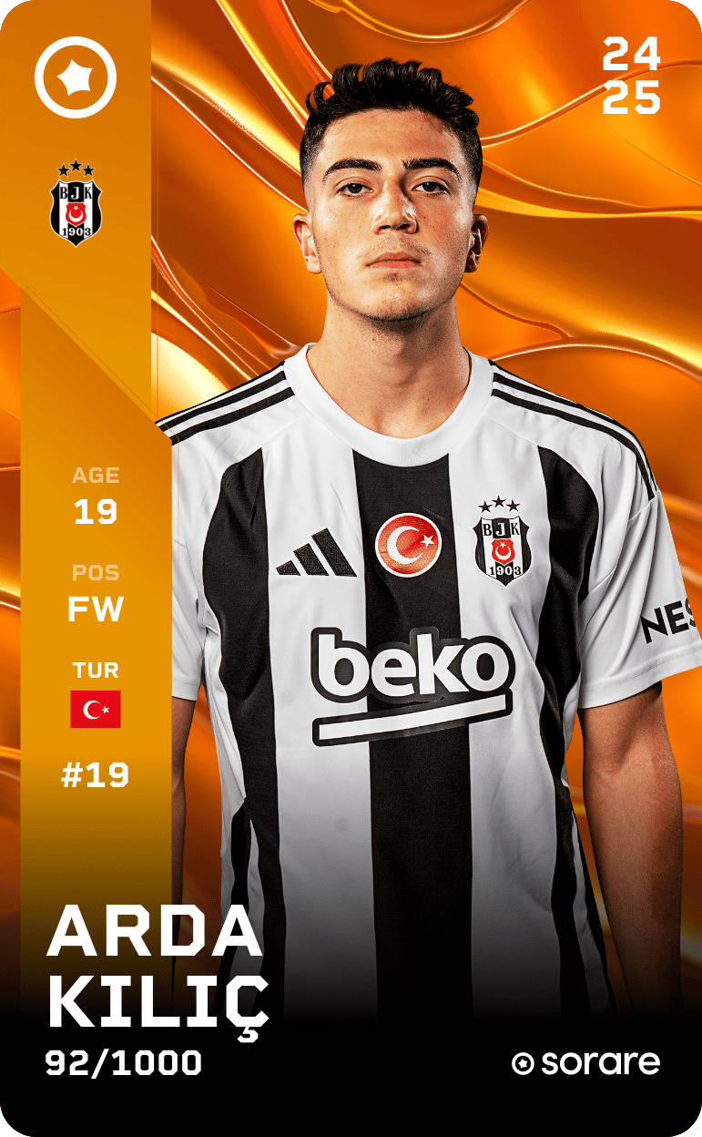 Arda Kılıç 2024-25 • Limited 92/1000