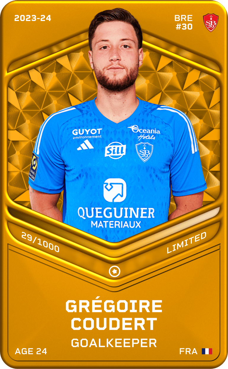 Grégoire Coudert 2023-24 • Limited 29/1000