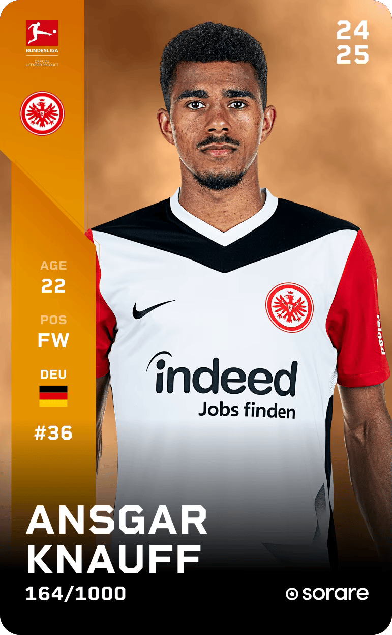 Ansgar Knauff 2024-25 • Limited 164/1000