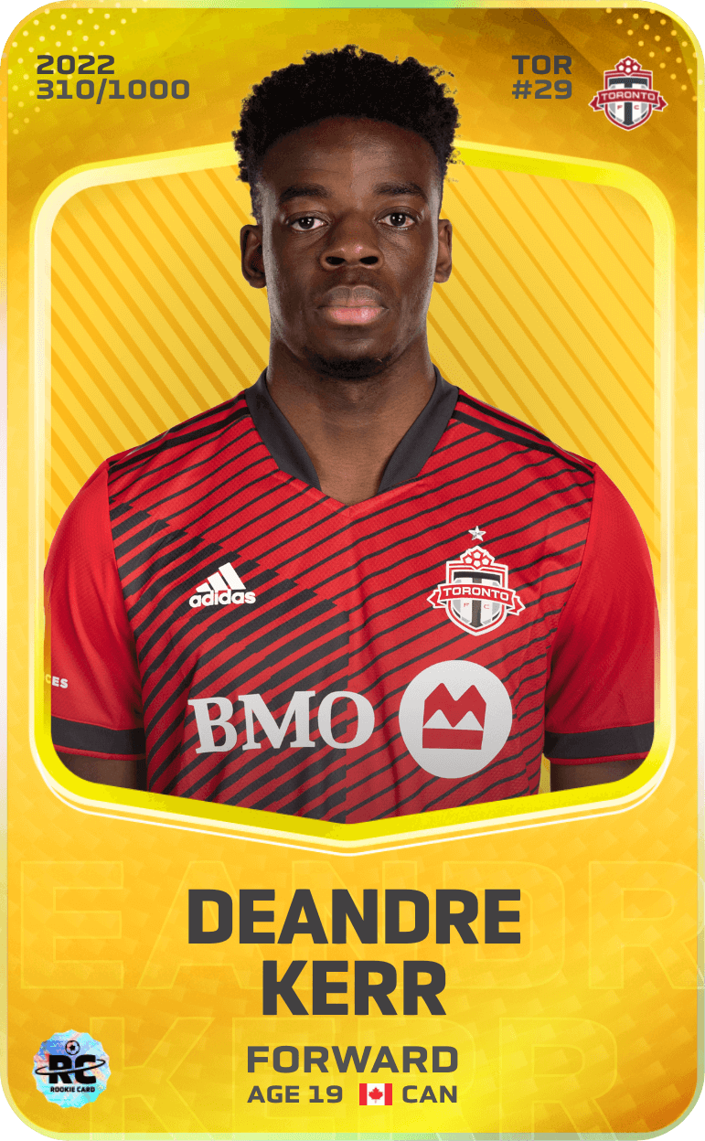Deandre Kerr 2022-23 • Limited 310/1000