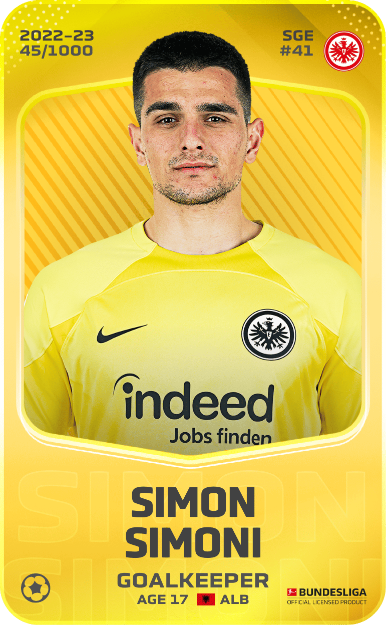 Simon Simoni 2022-23 • Limited 45/1000