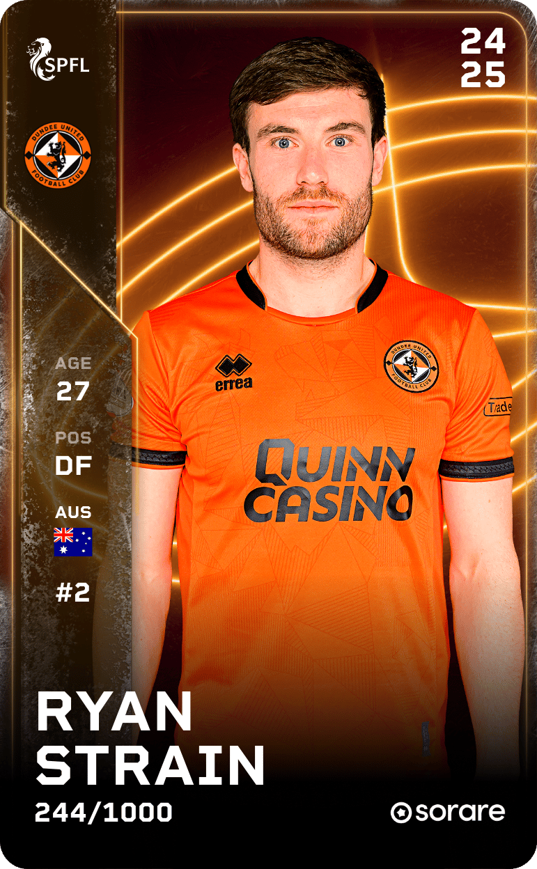 Ryan Strain 2024-25 • Limited 244/1000