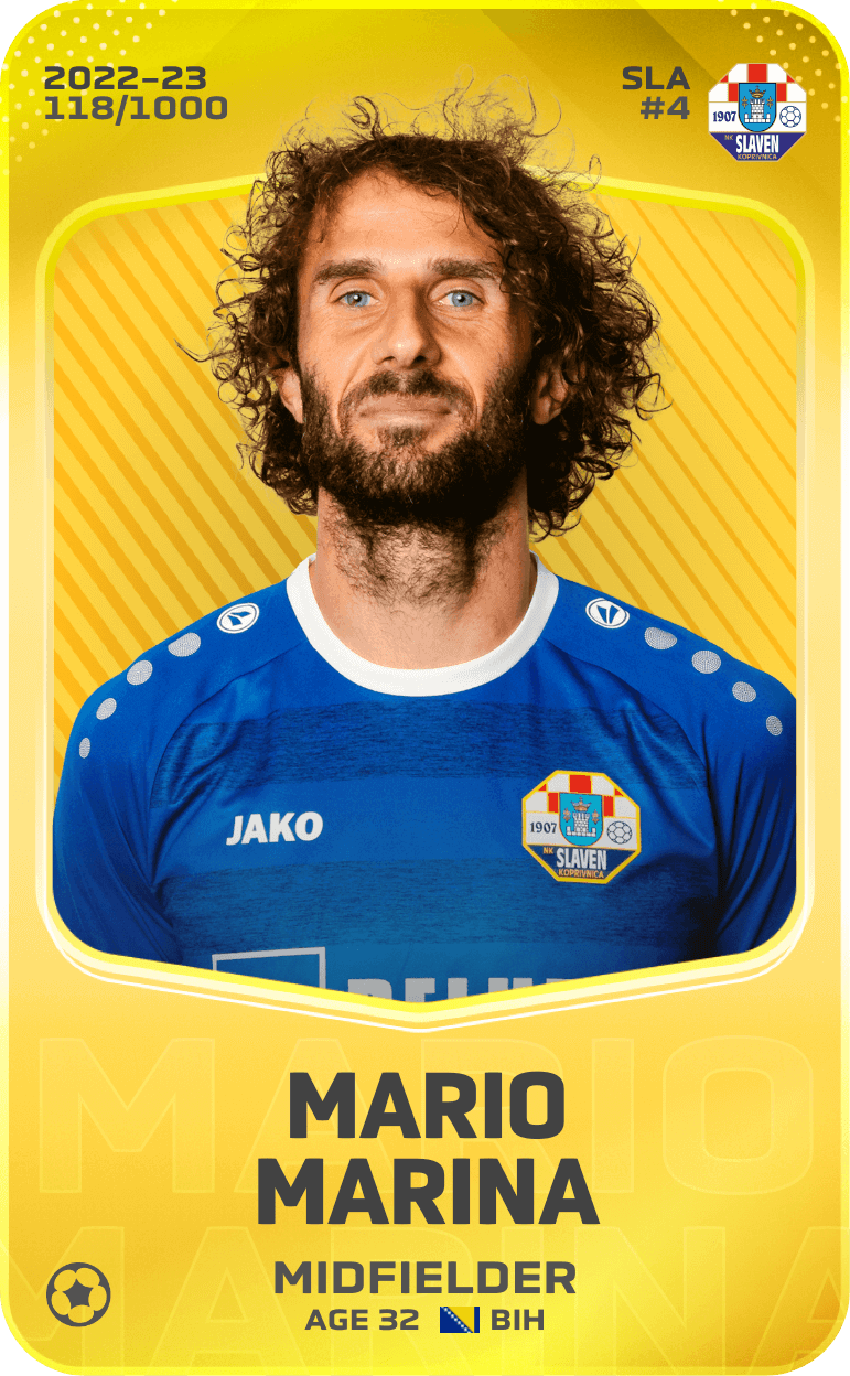 Mario Marina 2022-23 • Limited 118/1000