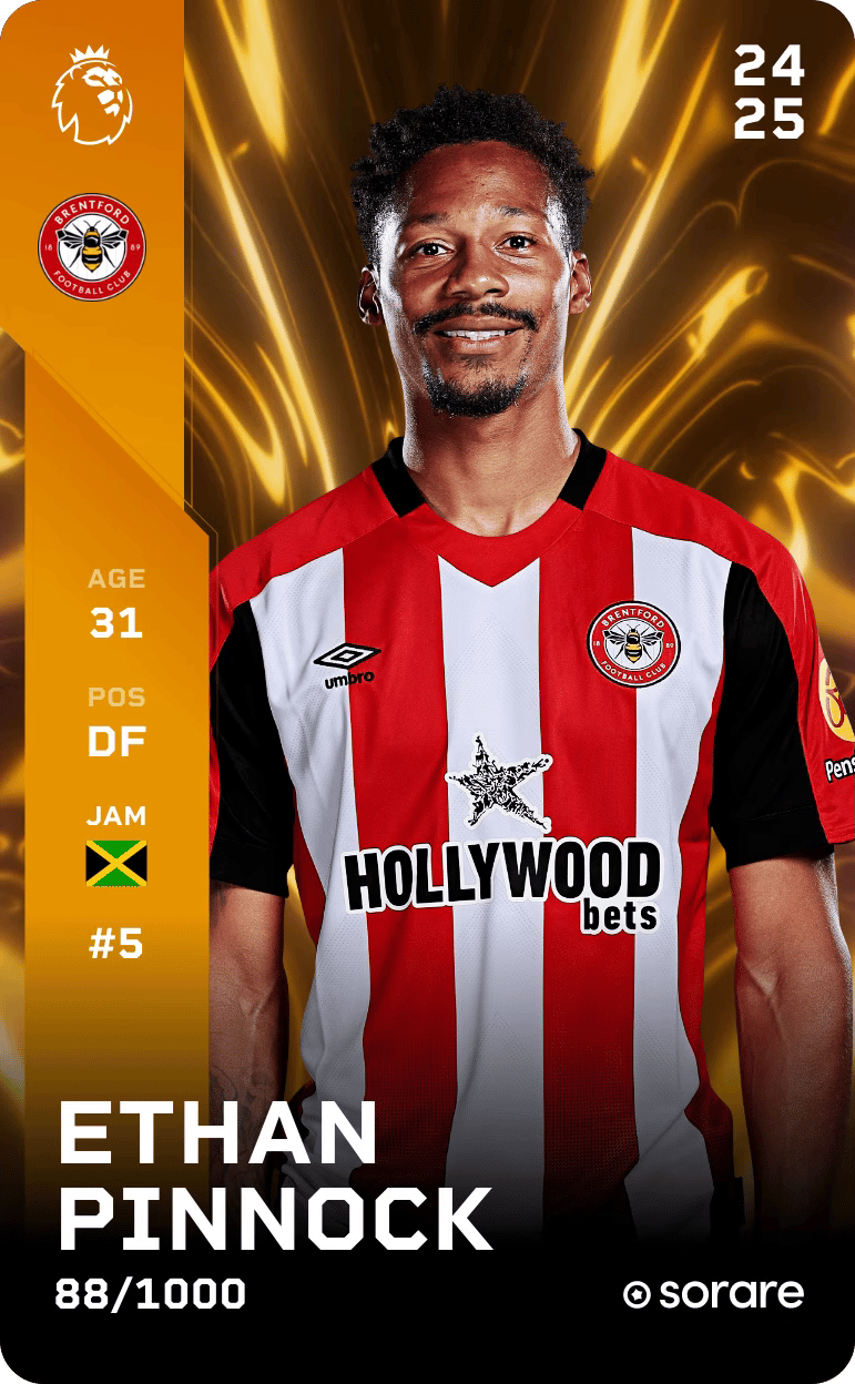 Ethan Pinnock 2024-25 • Limited 88/1000