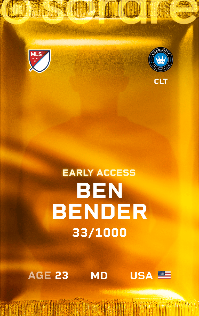 Benjamin Bender 2025-26 • Limited 33/1000