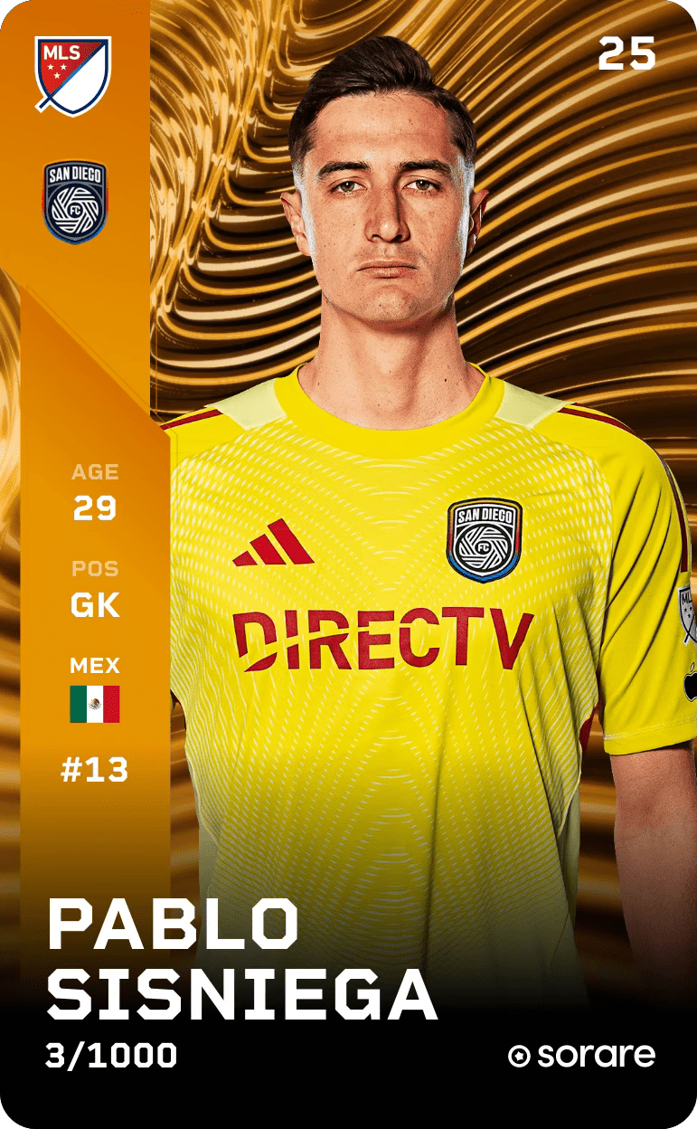 Pablo Sisniega 2025-26 • Limited 3/1000