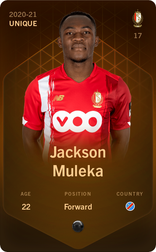 Sorare - Sorare Official - Jackson Muleka 2020-21 • Unique - NFT # 104546499253383380128677395188304514873349560629514803561266064322430009300756