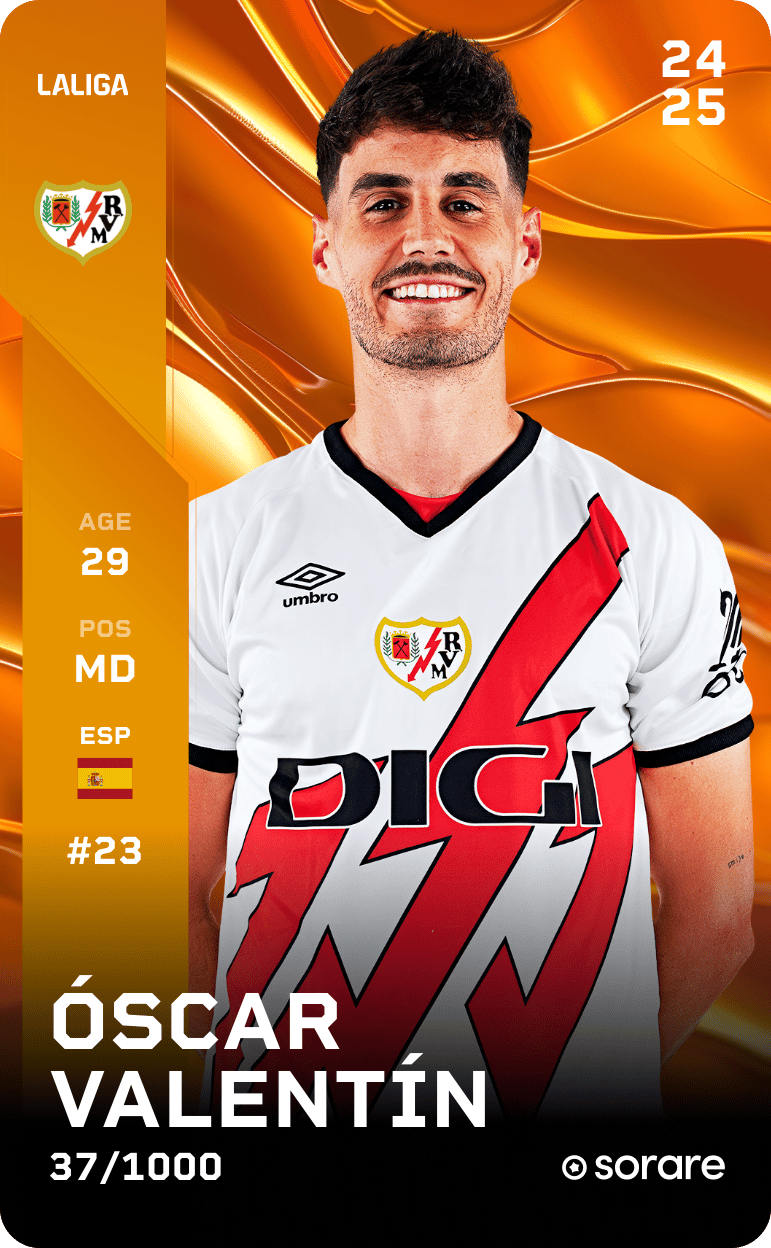 Óscar Valentín 2024-25 • Limited 37/1000