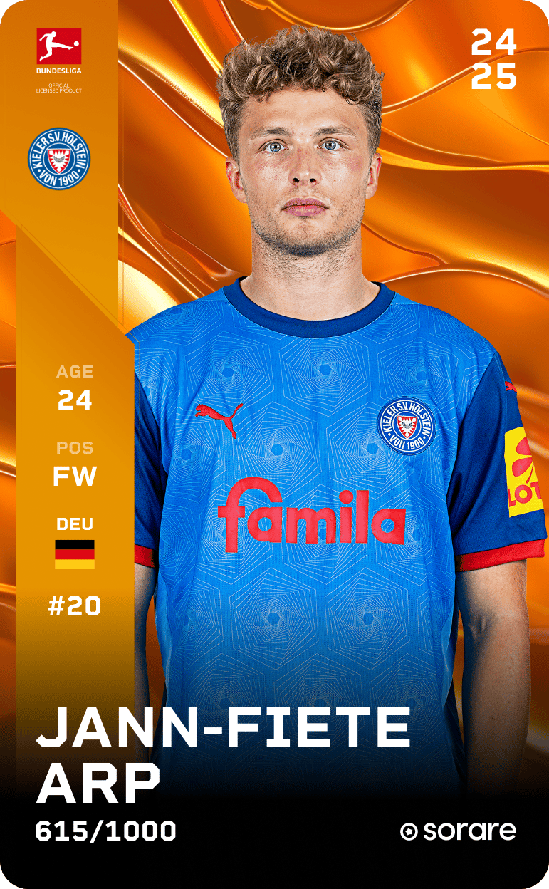 Jann-Fiete Arp 2024-25 • Limited 615/1000