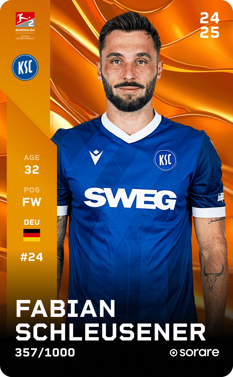Fabian Schleusener 2024-25 • Limited 357/1000