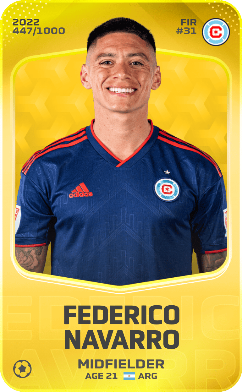 Federico Navarro 2022-23 • Limited 447/1000