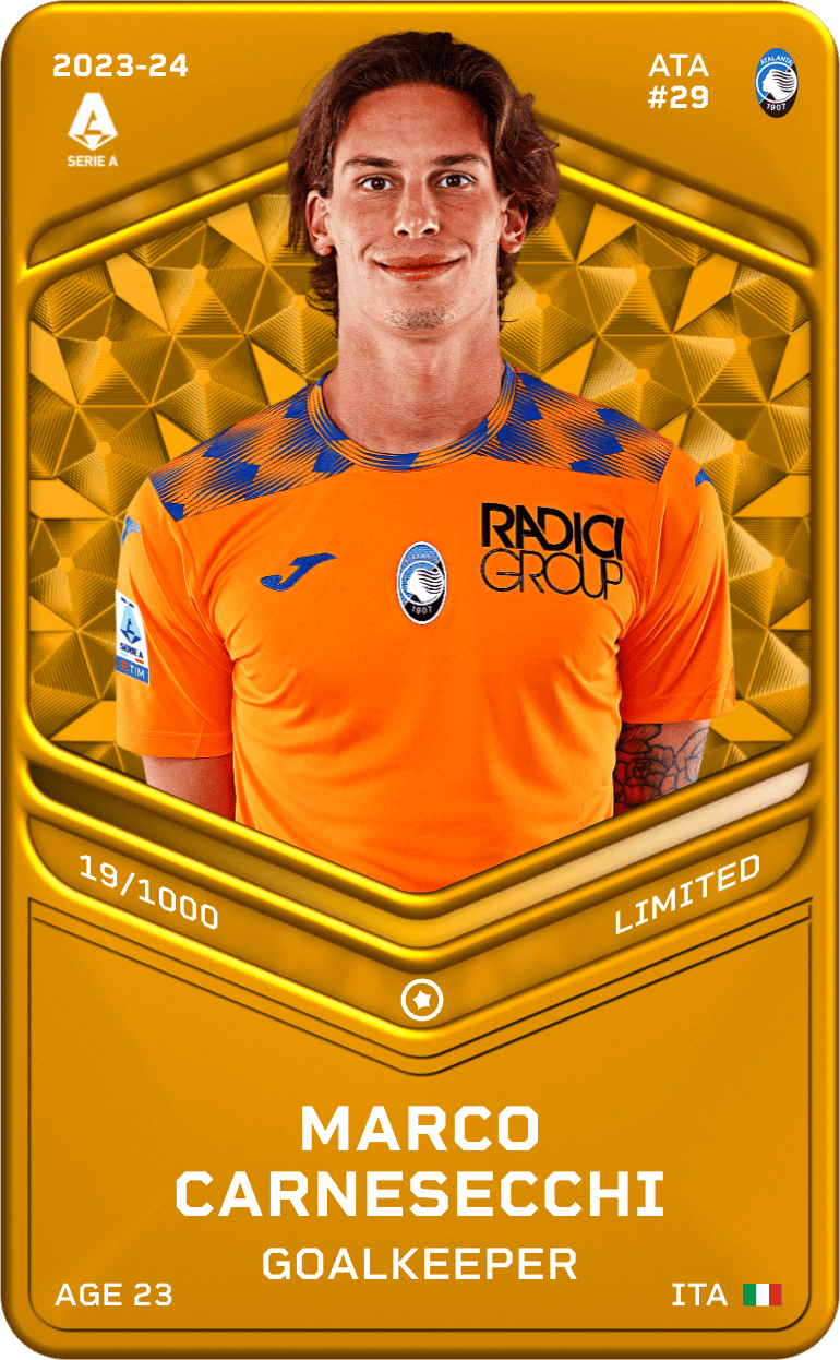 Marco Carnesecchi 2023-24 • Limited 19/1000