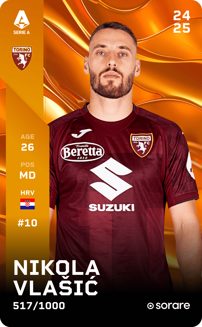 Nikola Vlašić 2024-25 • Limited 517/1000