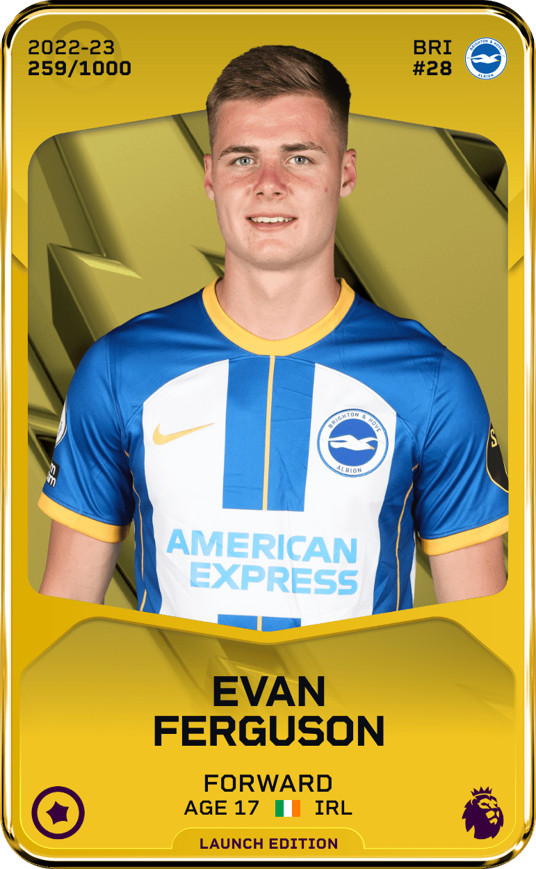 Evan Ferguson 2022-23 • Limited 259/1000